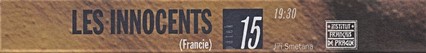 LES INNOCENTS, tištěný program PA