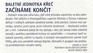 BALETNÍ JEDNOTKA KŘEČ: ZAČÍNÁME KONČIT, tištěný program PA