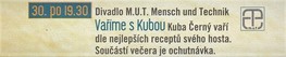 M.U.T.: VAŘÍME S KUBOU, tištěný program PA