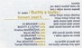 BUCHTY A LOUTKY: KONCERT JOSEF K., tištěný program PA