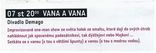 DIVADLO DEMAGO: VANA A VANA, březen 2007, tištěný program PA 